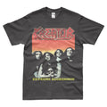 Kreator Extreme Aggression thrash metal band t-shirt  with DTG printed  album art on a unisex crew neck tee. 80s metal band shirt  for music memorabilia  collectors.